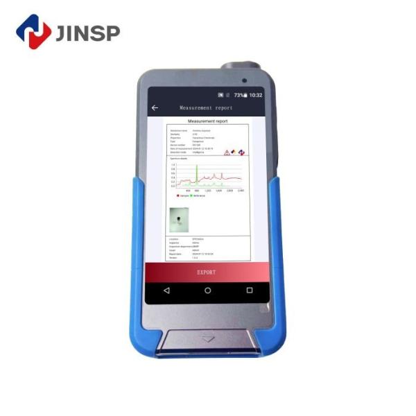 Espectrômetro Raman portátil de alta precisão de 1064 nm com conectividade