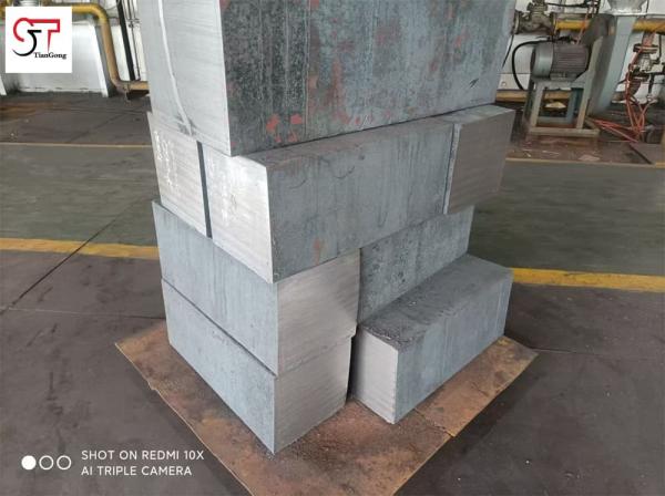 Custom Size Smooth Forged Steel Block Mechanical Press Frames Heavy Steel Block