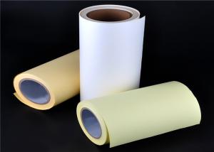Double bleu jaune blanc latéral du papier 65g 80g 100g de libération de silicone