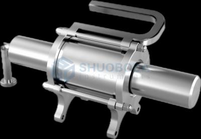 Syringe multi-purpose protective three-section tank