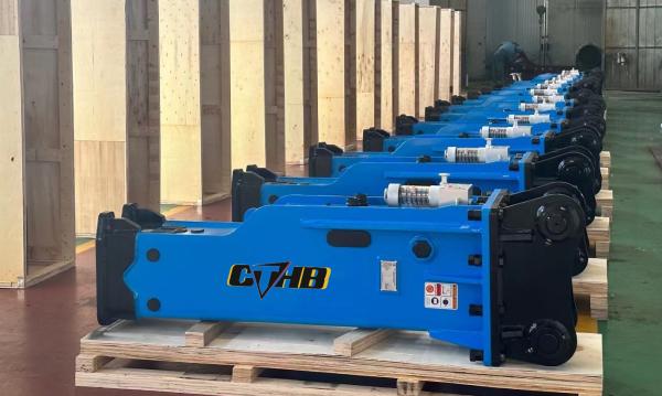 YAKAI Silent Box Hydraulic Excavator Breaker 1300mm Hydraulic Rock Breaker Hammer