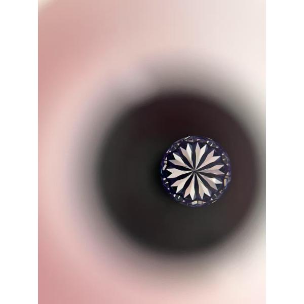 Diamante CVD cultivado en laboratorio de 2 quilates E VS1 con certificación IGI, corte 10 corazones y 10 flechas