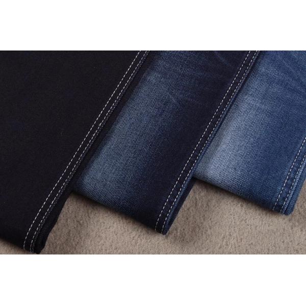 Поддельная вязаная хлопчатобумажная полиэстерная лента спандекс терри джинсовая ткань для джинсов