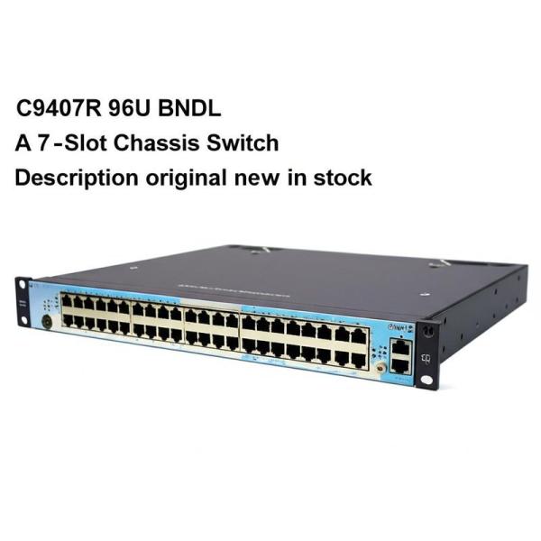 Commutateur modulaire Cisco Catalyst C9407R-96U-BNDL-A à 7 emplacements