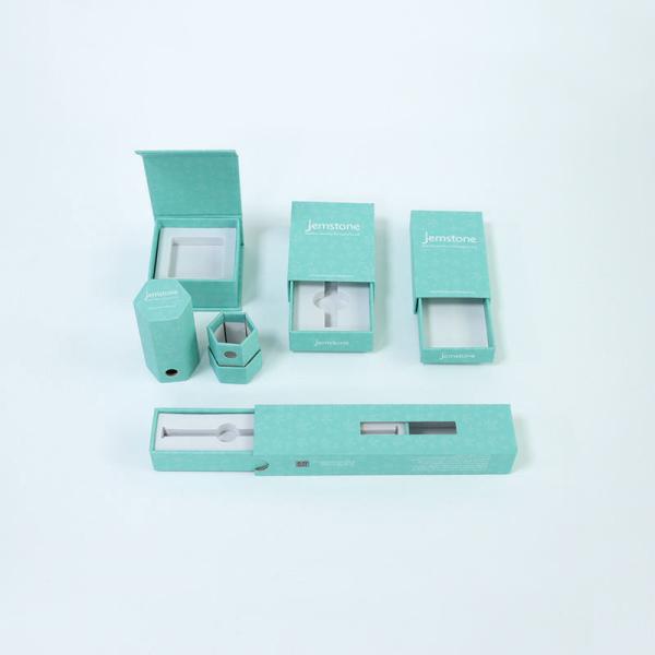 Custom Child Proof Paper Drawer Gift Box For CBD Oil Drop