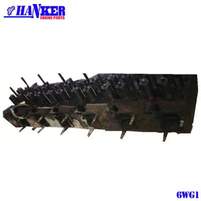 Máquina escavadora Engine Spare Parts da cabeça de cilindro do motor 6WG1 diesel para Isuzu