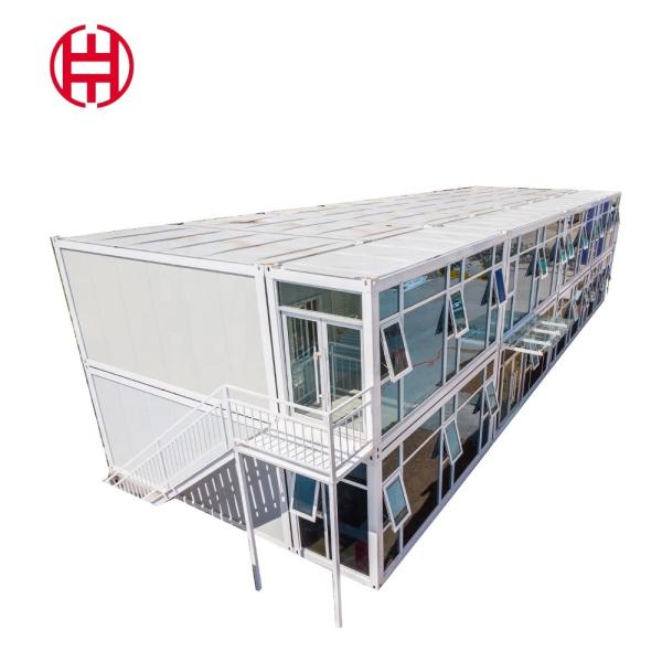 Zontop Luxury Quick Concrete 20ft 40 Ft  Ready Prefabricated 2 Story Frame 20ft 40 Ft  Shipping Container House