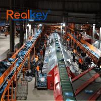 Trieur à courroie transversale Realkey – Conçu pour une efficacité logistique à haut volume