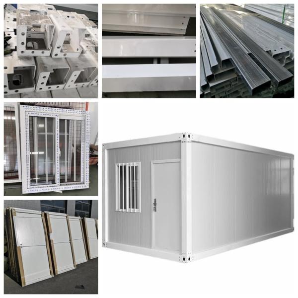 Стальные двери жилой контейнерный дом для крошечных домов и гостиная в складном доме