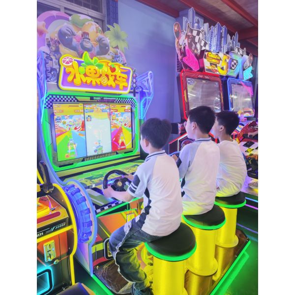 Kids Racing Game 3-Player  Simulator Motion Family Fun
