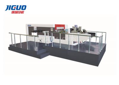 Sheet 500mm Feeding Die Cutting Machine 5500s H Bottom Suction Nozzle Lead Edge