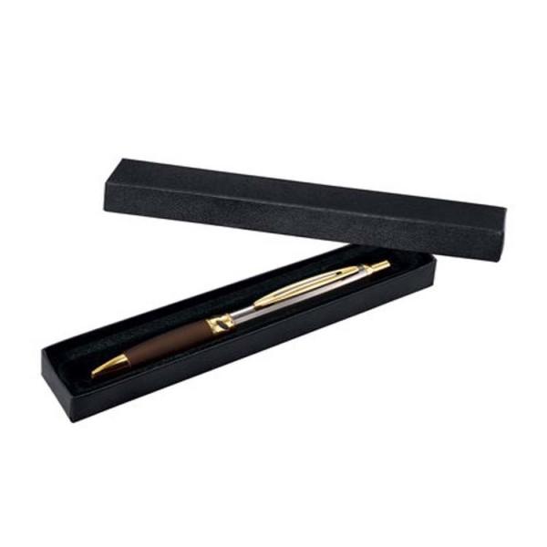 white special paper texture pen box  luxury ballpoint pen pack box  custom gift ballpoint pen box