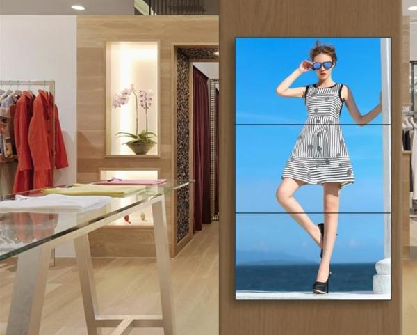 VGA HDMI 210W 500cd/m2 50 2×2 Seamless LCD Video Wall