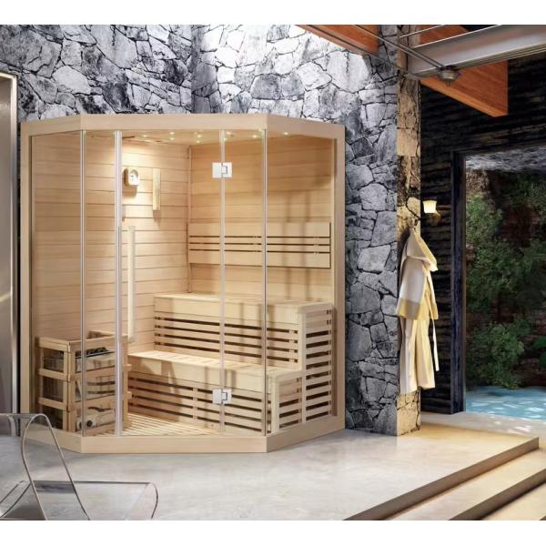 6 X 6 X 7 Steam Sauna Rooms ETL Listed Durable Construction Enhanced Safety Ideal for Professional Wellness Environments