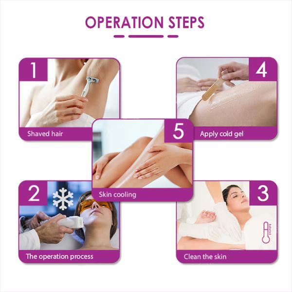 Portable Multifunction 808nm Diode Laser Hair Removal Beauty Machine And Skin Resurfacing