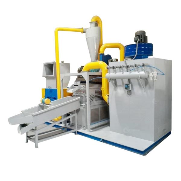 Máquina de reciclagem de fios de cobre Granulador de cabos Máquinas de sucata de fios de cobre Equipamento de moagem