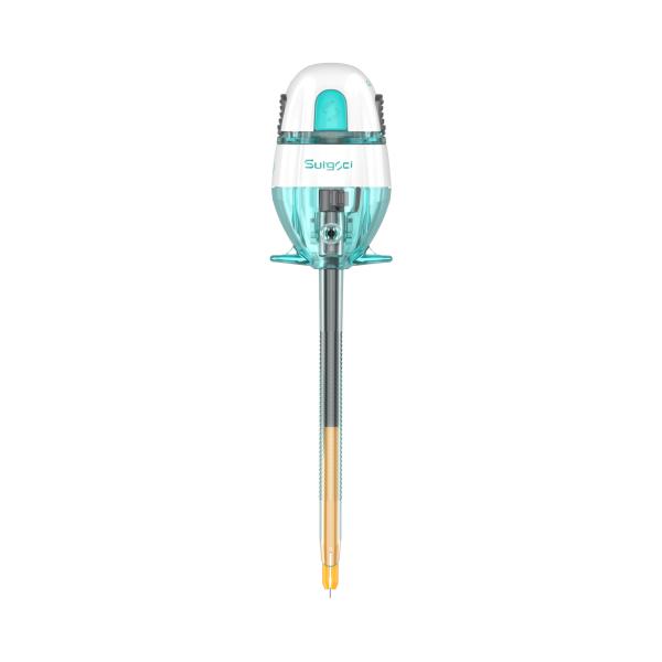 5mm Plastic Trocar with Retractable Blade Disposable Laparoscopic Trocar