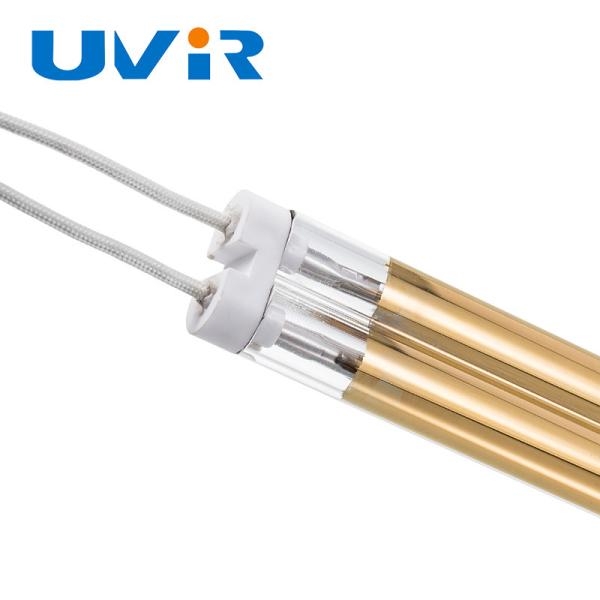 1000W 480V Gold Coated Medium Wave Infrared Heating Lamp
