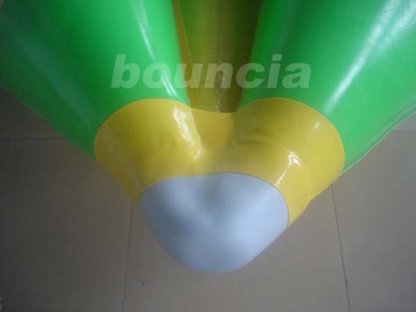 Double Lanes Inflatable Banana Boat With Reinforced Strips For Adult
