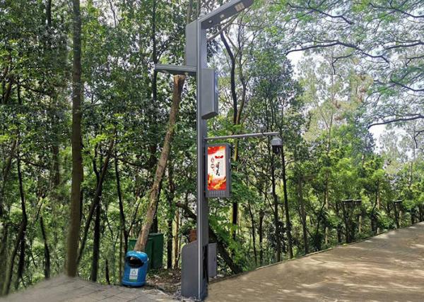 IP65 Street Light Pole LED Display Moistureproof 40000 Pixels/M2