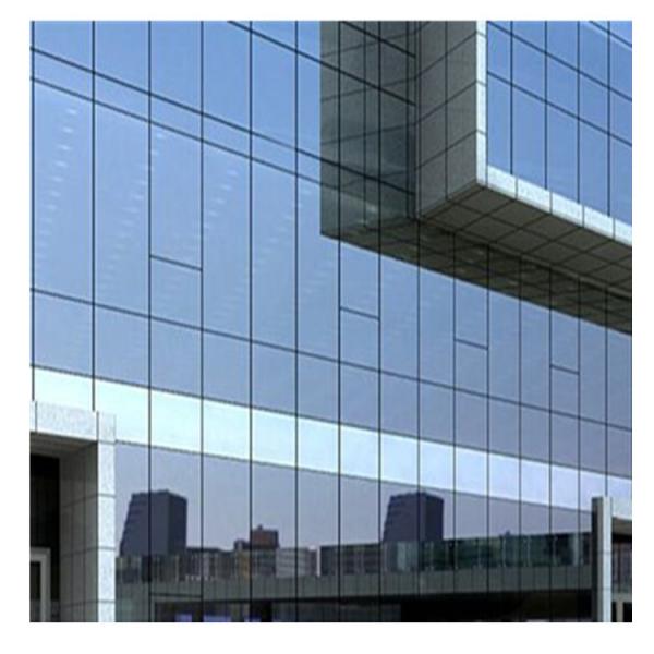 Ненесущая стена застекленная тройкой алюминиевая Rockwool Decoiling подгоняла