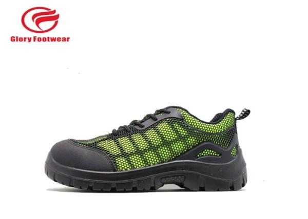 Mesh Fabric Men Lightweight Industrial Safety Shoes Anti-Static Customized