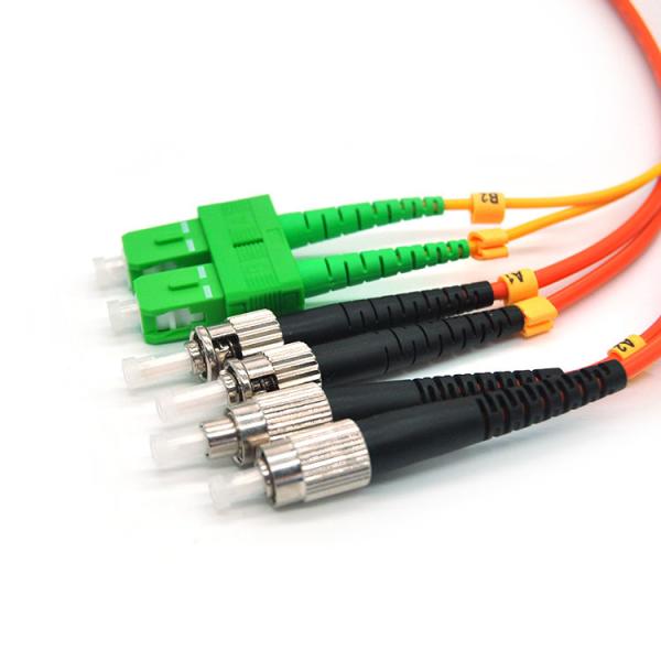 Cabo em linha da flange da virola da compra FTTH Ho Fiber Optic Zirconia Ceramic APC de SC/FC/ST/LC/MU