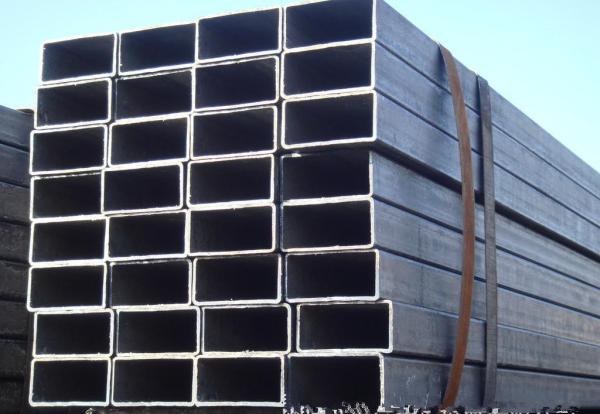 Non Alloy Welded Galvanised Hollow Square Steel Tube Section Black 10mm Thickness