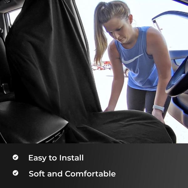 Car Seat Cover Protector, Waterproof, Front Seat Cover For Universal Car Seat, Washable Car Seat Protector