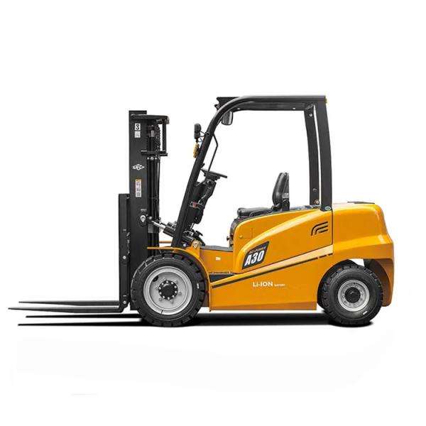 3 Ton Lithium-Ion 4 Wheel Electric Forklift CE ISO