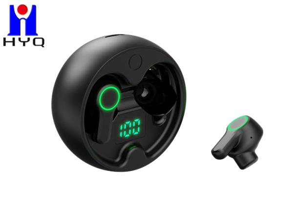 Black Case 6h IPX4 Waterproof Bluetooth Earphones For Gaming