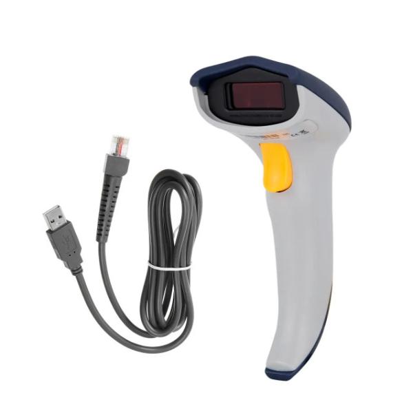 CCD Handheld Scanning Devices USB Interface Grocery Barcode Scanner