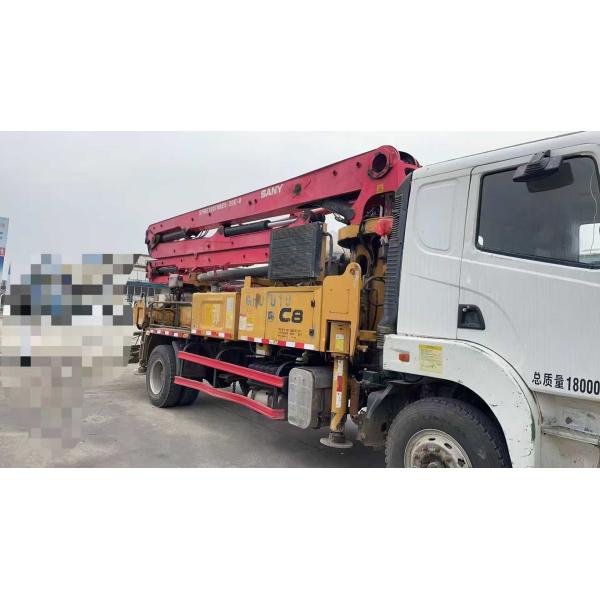SYM5180THBES Sany 30m Concrete Pump Truck Maximum Cloth Height 30M 2019 Pump Year