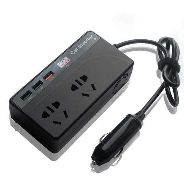 Top Sale 150W 12V Inverter Car Holder Wireless Charger Power 150W Wireless Car Charger For Mobile Phone