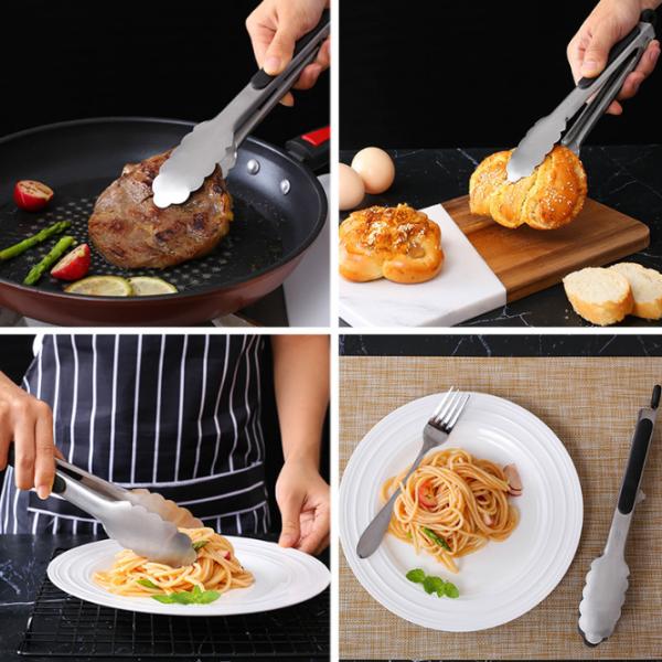 Схват кухни нержавеющей стали установил варя утвари не смещает сжатие