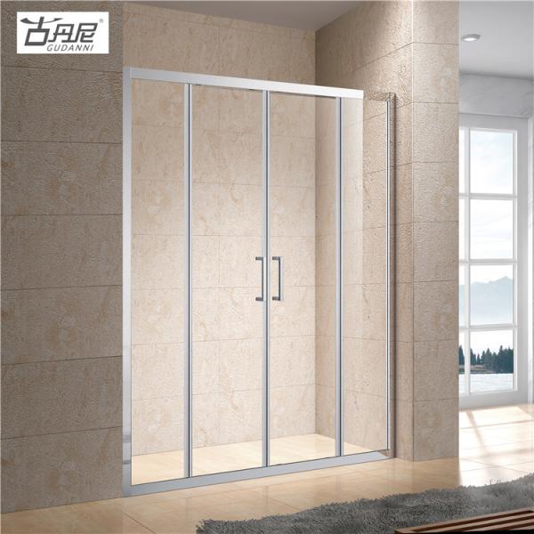 Customizable Sliding Square Tempered Glass Shower Cabin