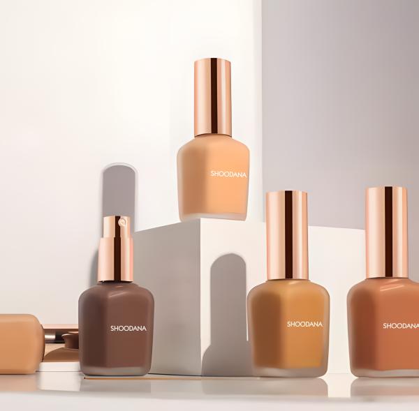 Free Sample Full Coverage Concealer Cream Oil Free Waterproof Matte Makeup Liquid Foundation For Black Women Dark Skin