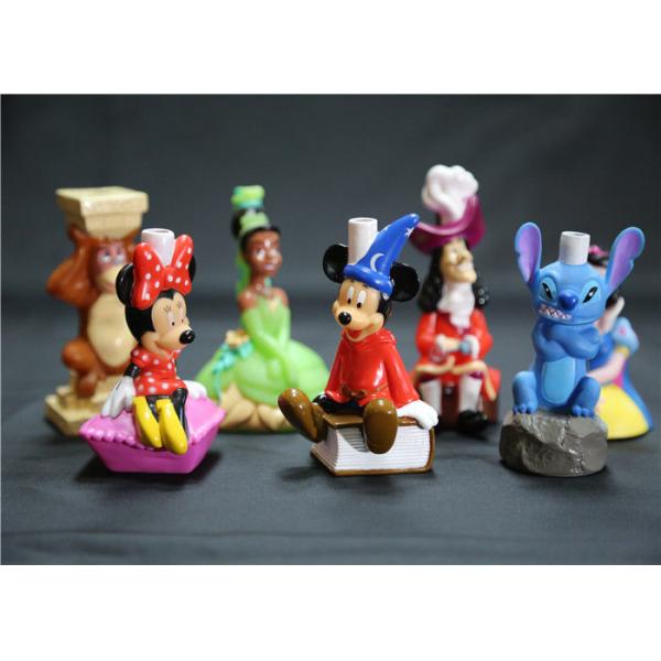 Straw Figures Collectible Vinyl Toys For Kids Water Bottle Disneyland Style