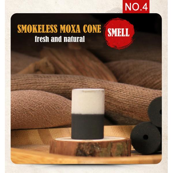 Smokeless Moxa Cone for Moxibustion Therapy Class II Instrument 54 Pieces per Box