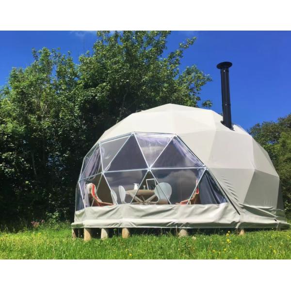 Comfortable Dome House Tent Customized Hotel Tents With Shower Room For Living