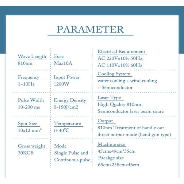 Manufacture Diode Laser Hair Removal Machine OEM Logo 810 Laser Hair Removal