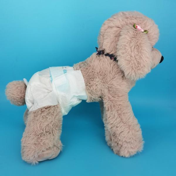 Специализированный синий большой пеленок для собак для домашних животных 3D канал предотвращения утечки