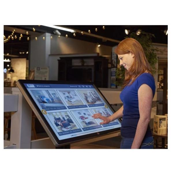 43 Inch 4K LCD Touch Screen Kiosk All in one information display 2020 Shopping mall Signage