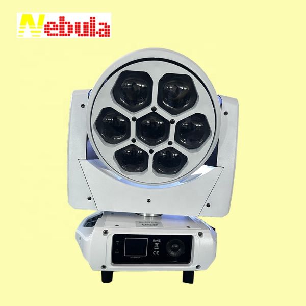 Nebula 7X40W LED RGBW Zoom Wash Pixel Control DMX Stage Moving Head Light