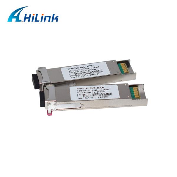 10G XFP BIDI Transceiver 40km Fiber Optical Module Simplex LC Connector