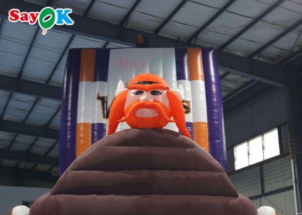 210D Oxford Pirate Ship Theme Inflatable Tunnel For Advertising