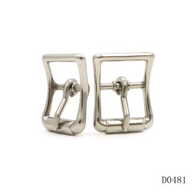 Bag Roller Pin Buckle Polishing Silver Belt Buckles Luxury