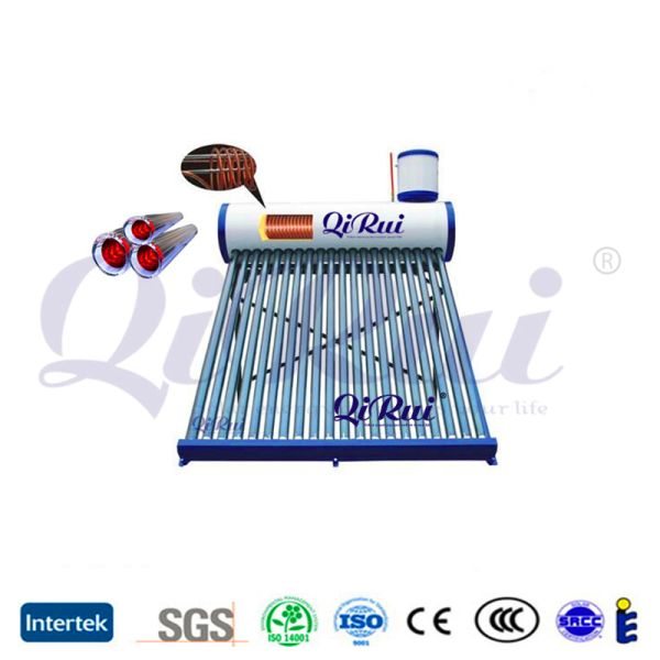 150 180 250 360 Litre Termas Solares Thermosyphon Pressure Solar Water Heater with Copper Coil