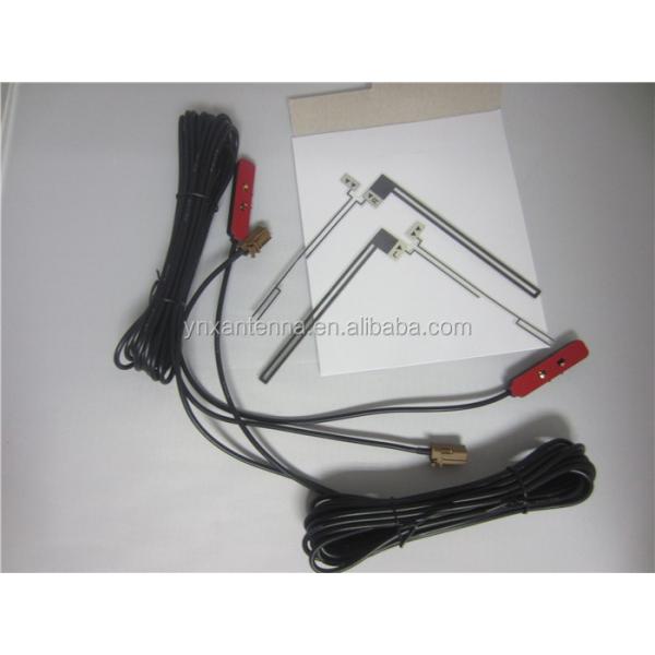 Прямая подача 5dbi Gain RG174 VHF/UHF Цифровая автомобильная антенна телевидения Антенна пленки Антенна мембрана Антенна