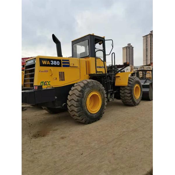 Komatsu WA380-3 Secondhand Loader with Komatsu SA6D114 Engine and Low Working Hours